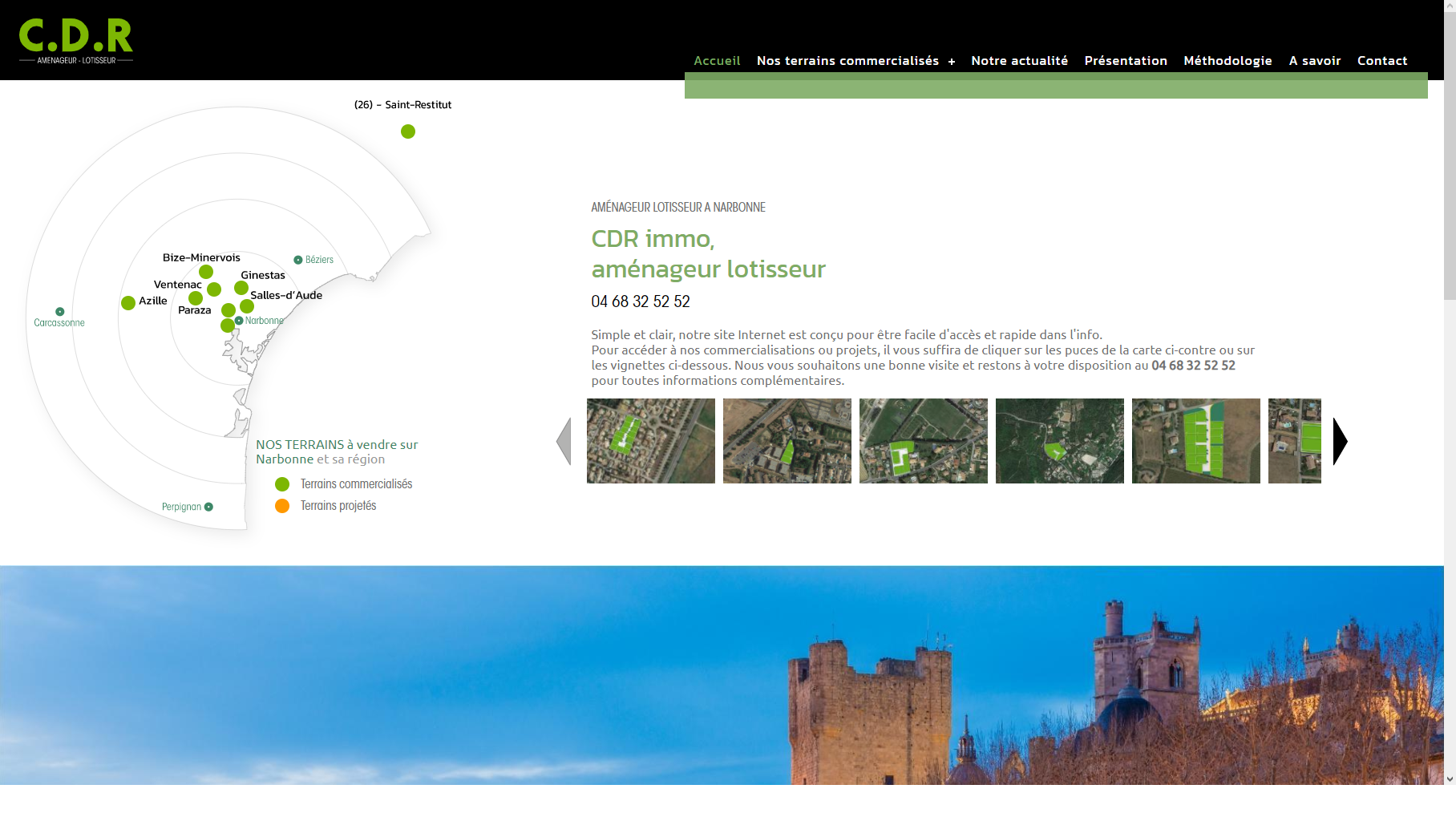 amenageur lotisseur, site web 