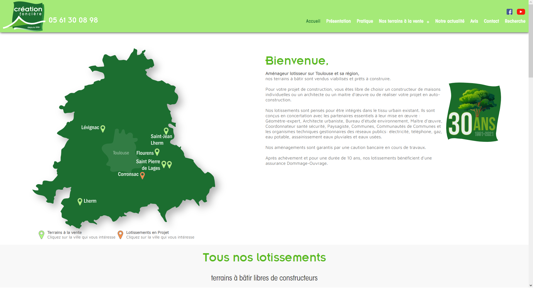 plan masse, plan de situation, site web agency