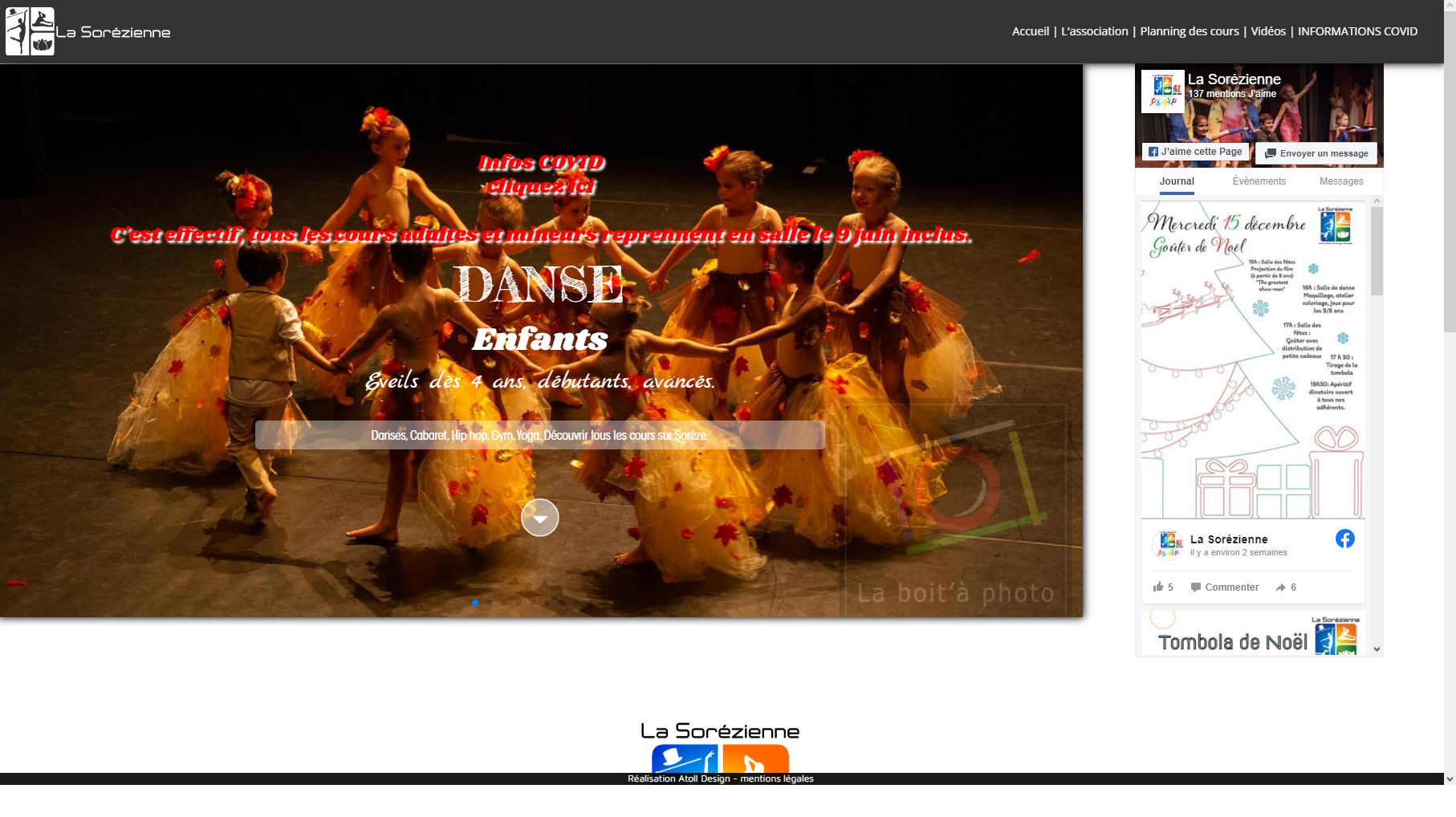 soreze, creation site web, agence web revel