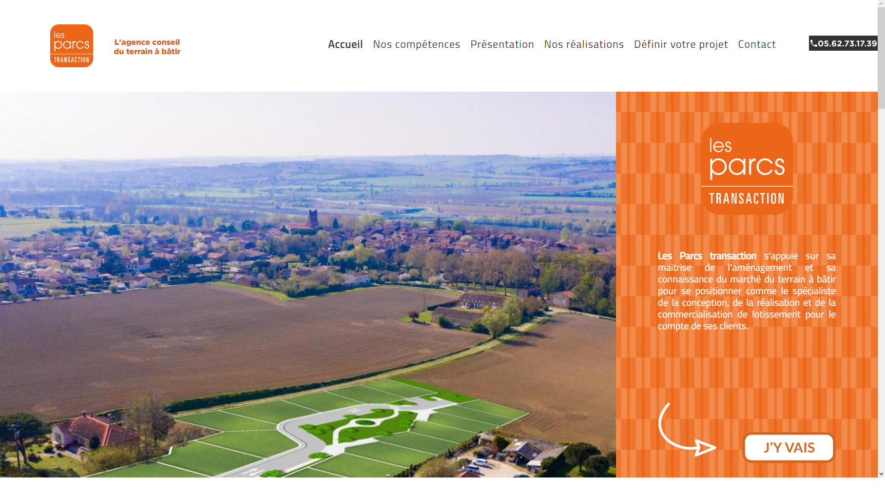 agence immobiliere, creation site web revel